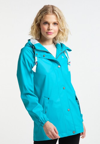 Schmuddelwedda Between-Season Jacket in Blue: front