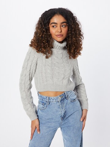 Pull-over 'Mika' Gina Tricot en gris : devant