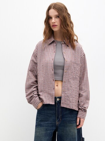 Pull&Bear Bluse in Pink: Vorderseite