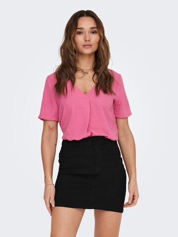 JDY Blouse in Roze: voorkant