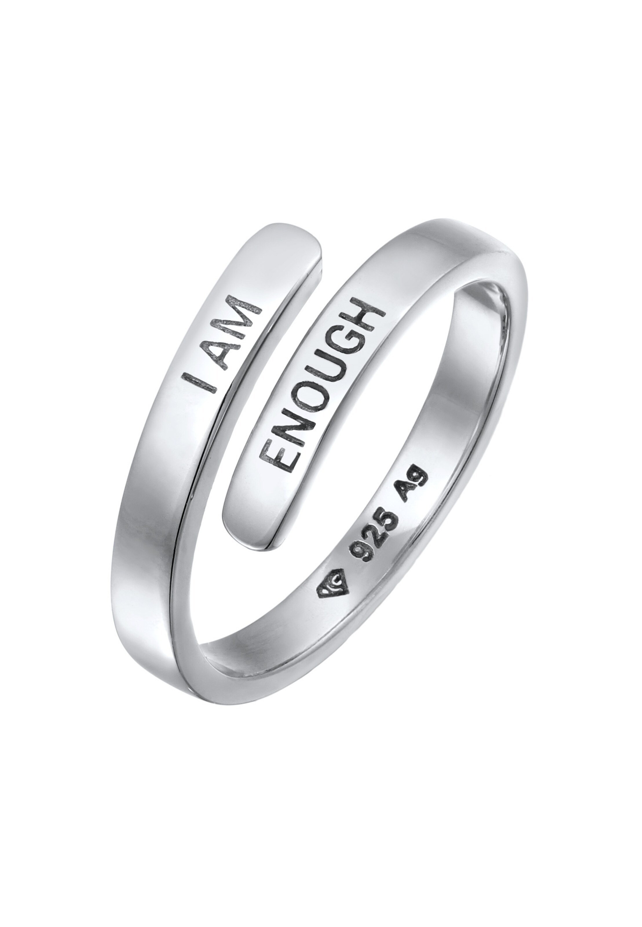 ELLI Ring in Silber: Vorderseite