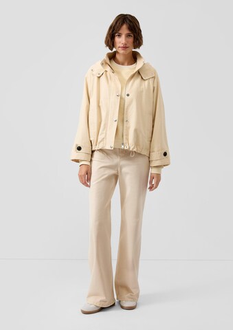 s.Oliver Wide leg Jeans 'Suri' in Beige