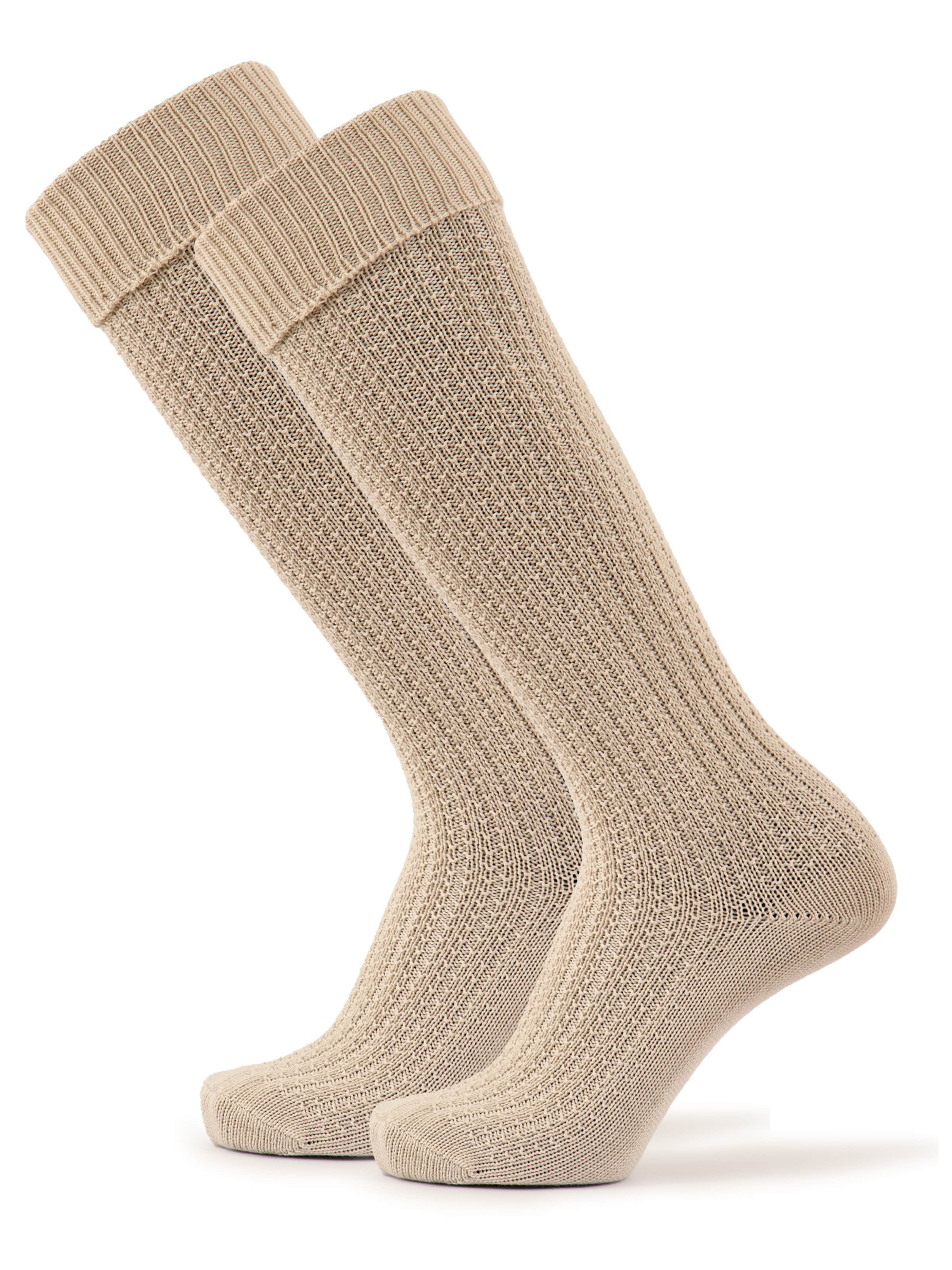 STOCKERPOINT Trachtensocken 'OC-Markus' in Beige: Vorderseite