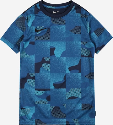 NIKE Koszulka funkcyjna 'FC LIBERO' w kolorze niebieski: przód