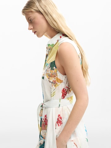 Desigual Košilové šaty – bílá
