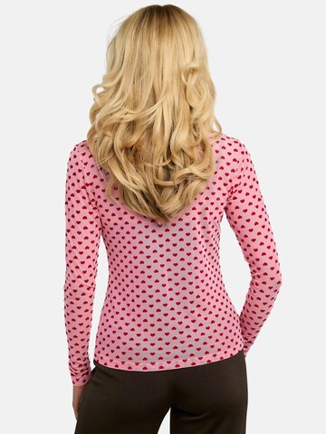 Liberte Essentiel - Top ' MESH ' en rosa