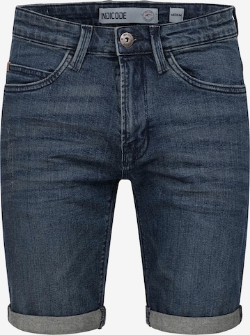 Pantalon 'Inkadeu' INDICODE en bleu : devant