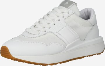 Sneaker bassa di Polo Ralph Lauren in bianco: frontale