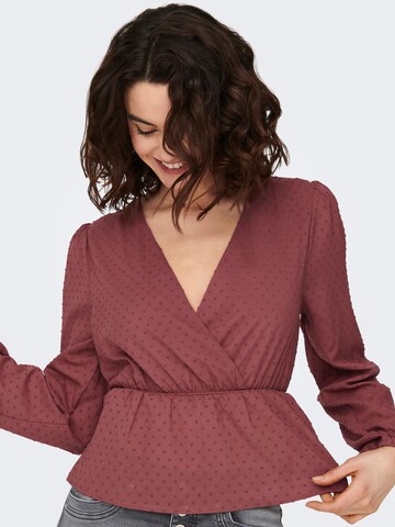 Camicia da donna 'PALMA' di ONLY in rosso