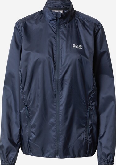 JACK WOLFSKIN Outdoor jacket in Navy / White, Item view