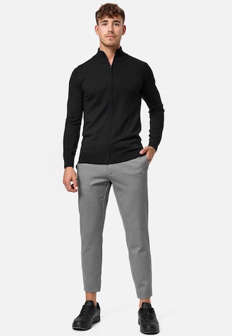INDICODE JEANS Knit cardigan 'Lau' in Black