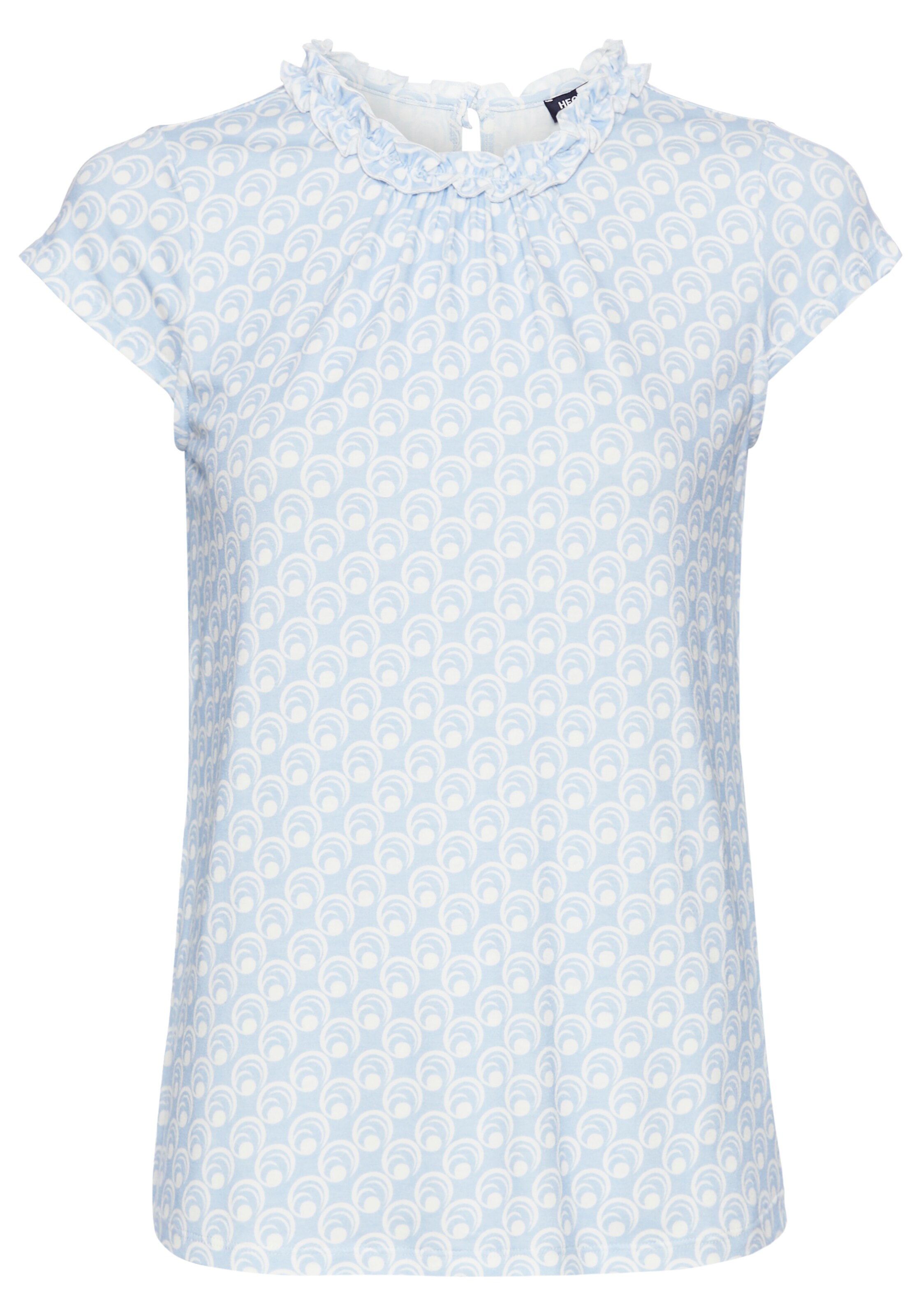 HECHTER PARIS T-Shirt in Blau: Vorderseite