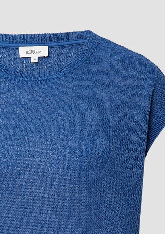Tops en tricot s.Oliver en bleu