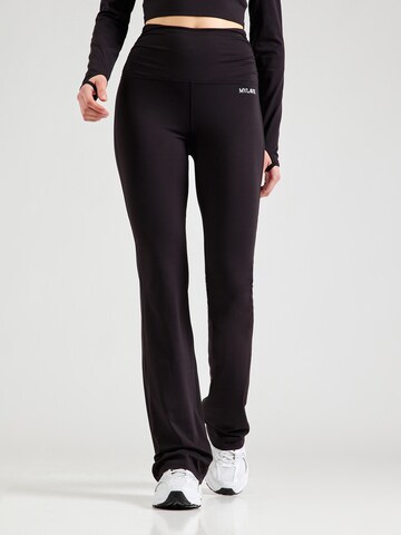 MYLAVIE by Sarah Harrison Boot cut Sports trousers in Black: front