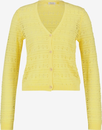 GERRY WEBER Knit Cardigan in Yellow: front