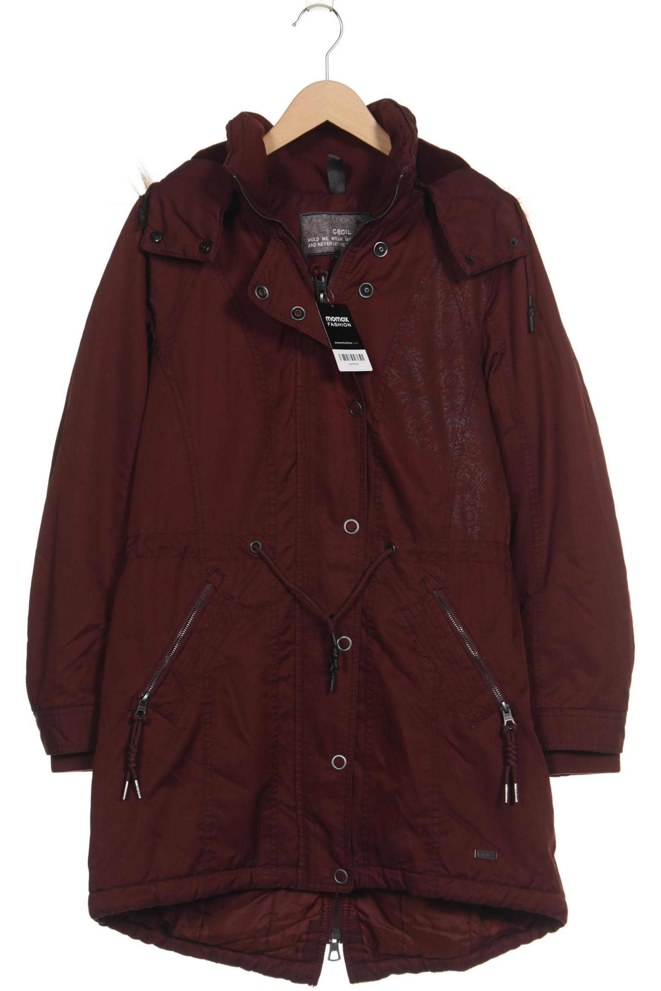 CECIL Jacket & Coat in M in Brown: front