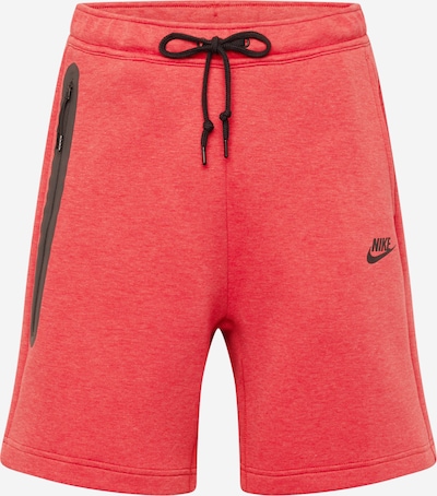 Nike Sportswear Hlače 'Tech Fleece' u lubenica roza / crna, Pregled proizvoda