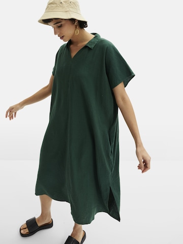 bonprix Zomerjurk in Groen