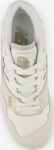 Sneaker bassa '550' di new balance in beige