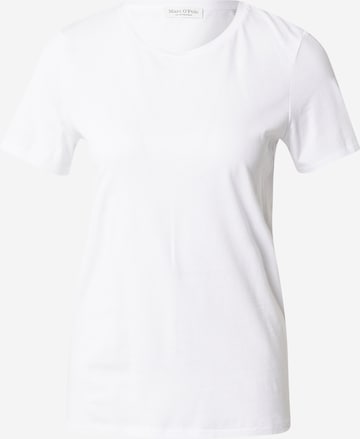 Marc O'Polo T-Shirt (GOTS) in Weiß: predná strana