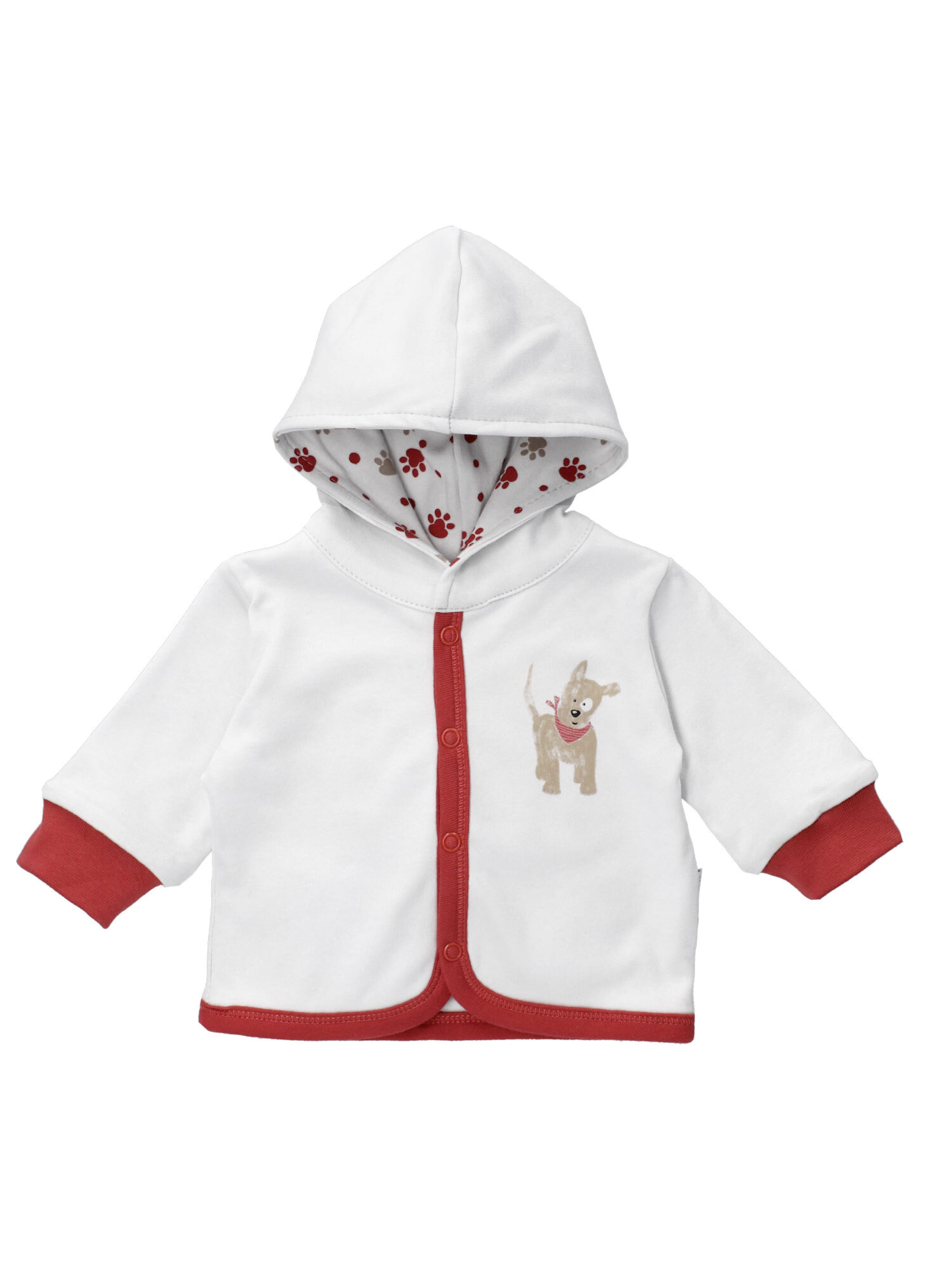 Baby Sweets Sweatjacke in Weiß: Vorderseite