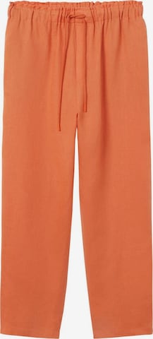 MANGO Pants in Orange: front