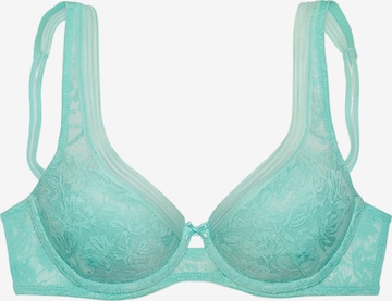 LASCANA Push-up Bra in Blue: front