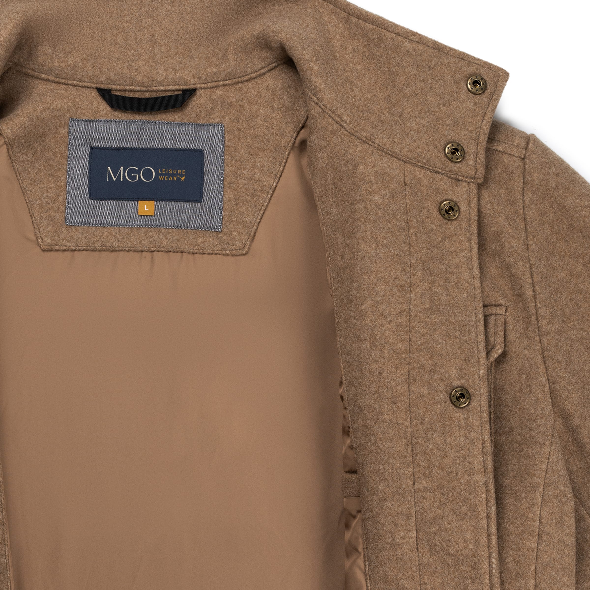 MGO Between-season jacket 'Cedric' in Brown
