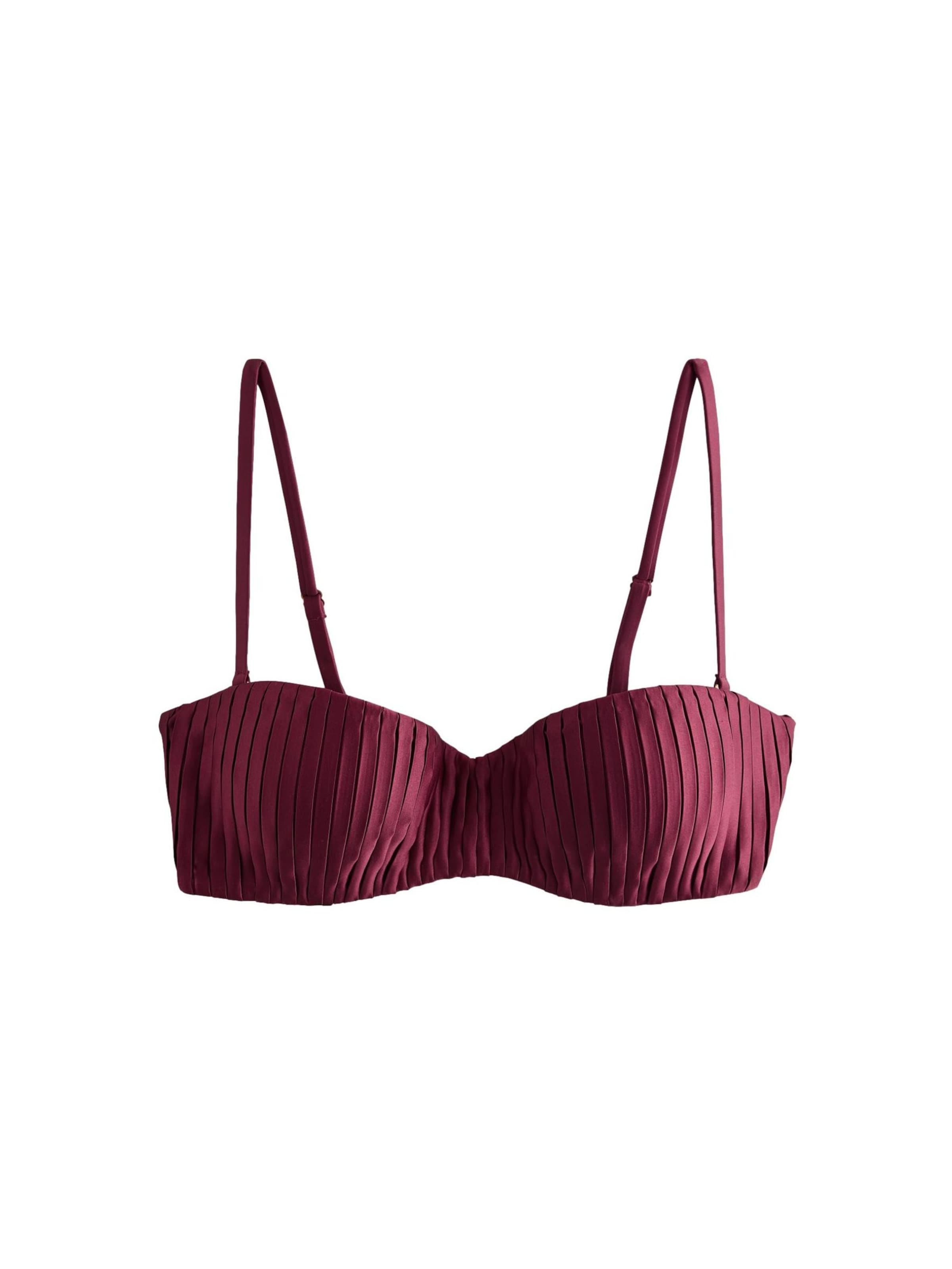 Bandeau Hauts de bikini B by Ted Baker en rouge : devant