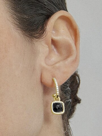Luxenter - Pendientes 'Darmix' en negro
