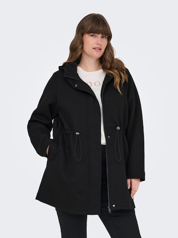 Manteau mi-saison 'CARSEDONA' ONLY Carmakoma en noir : devant