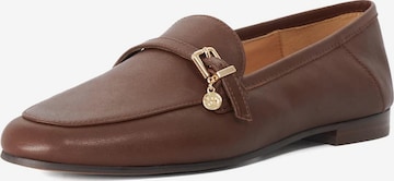 Dune LONDON Slipper 'Greya' in Braun: Vorderseite