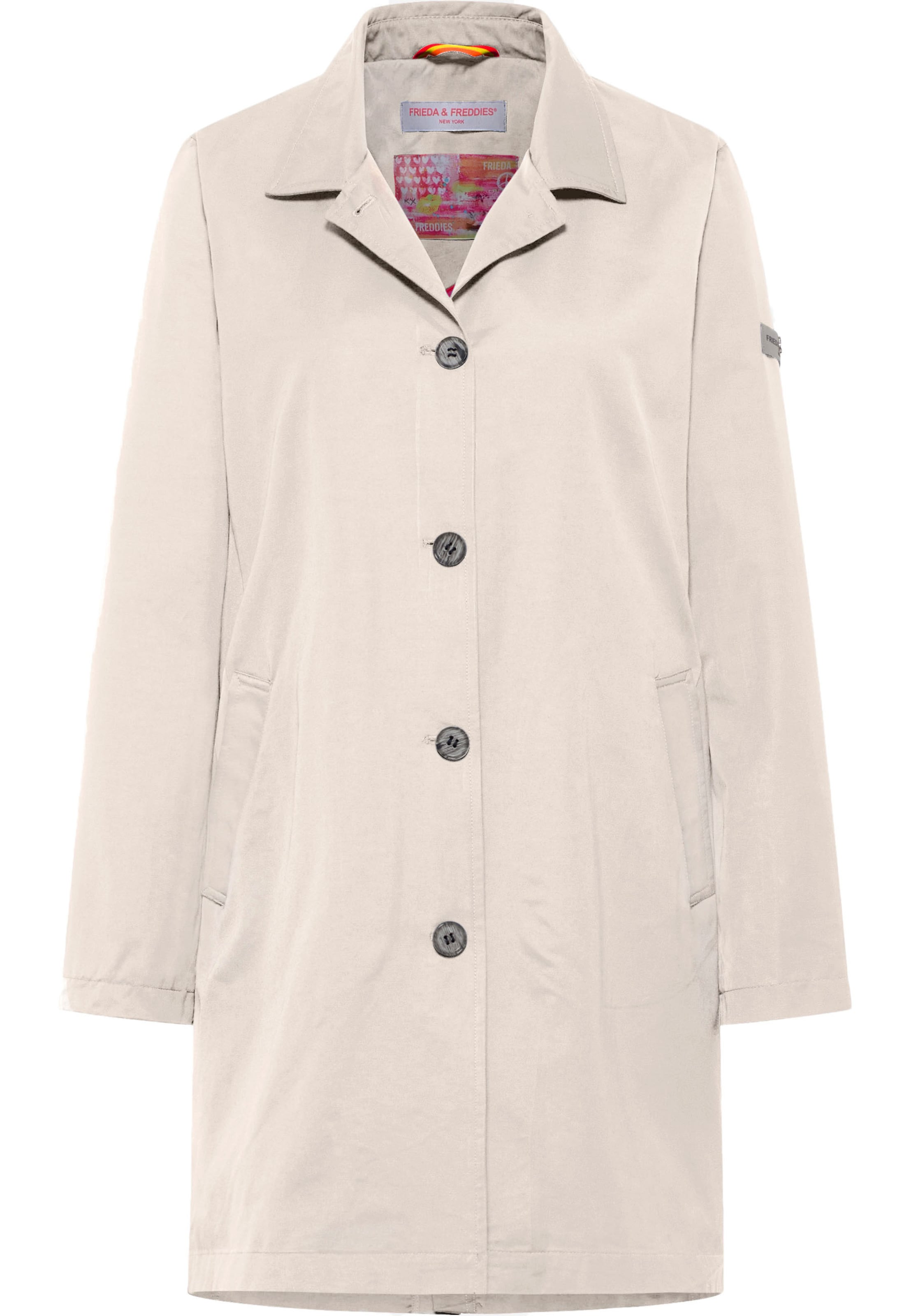 Frieda & Freddies NY Between-Seasons Coat 'Scarlett Neo' in Light beige, Item view