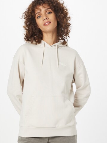 JACK WOLFSKIN - Sweatshirt em cinzento: frente