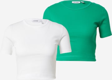 WEEKDAY - Camiseta en verde: frente