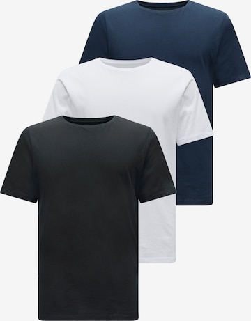 Maglietta di KnowledgeCotton Apparel in blu: frontale