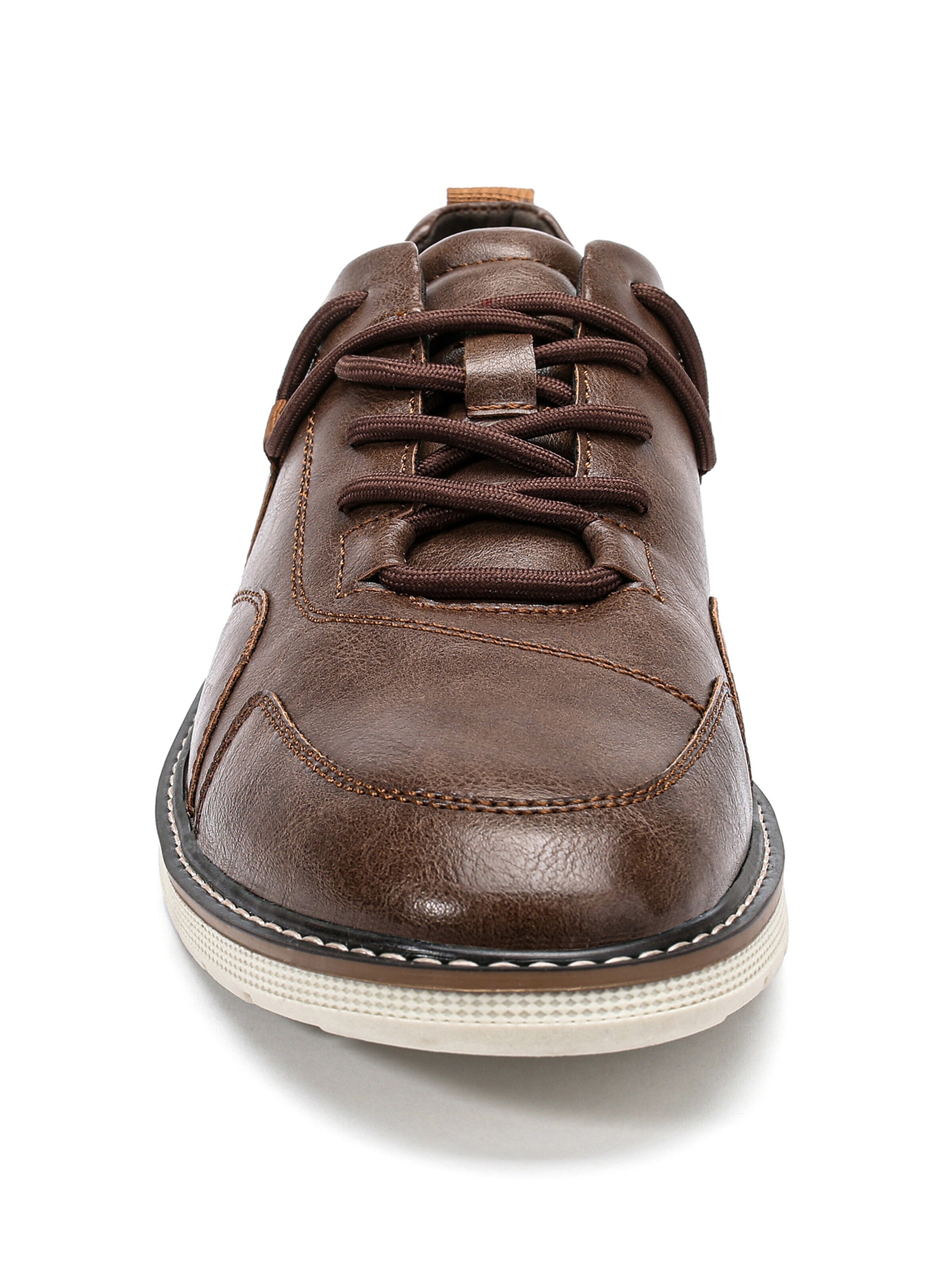 ALLTHEMEN Schnürschuh 'Tritt'‌‌‌‌ in Braun