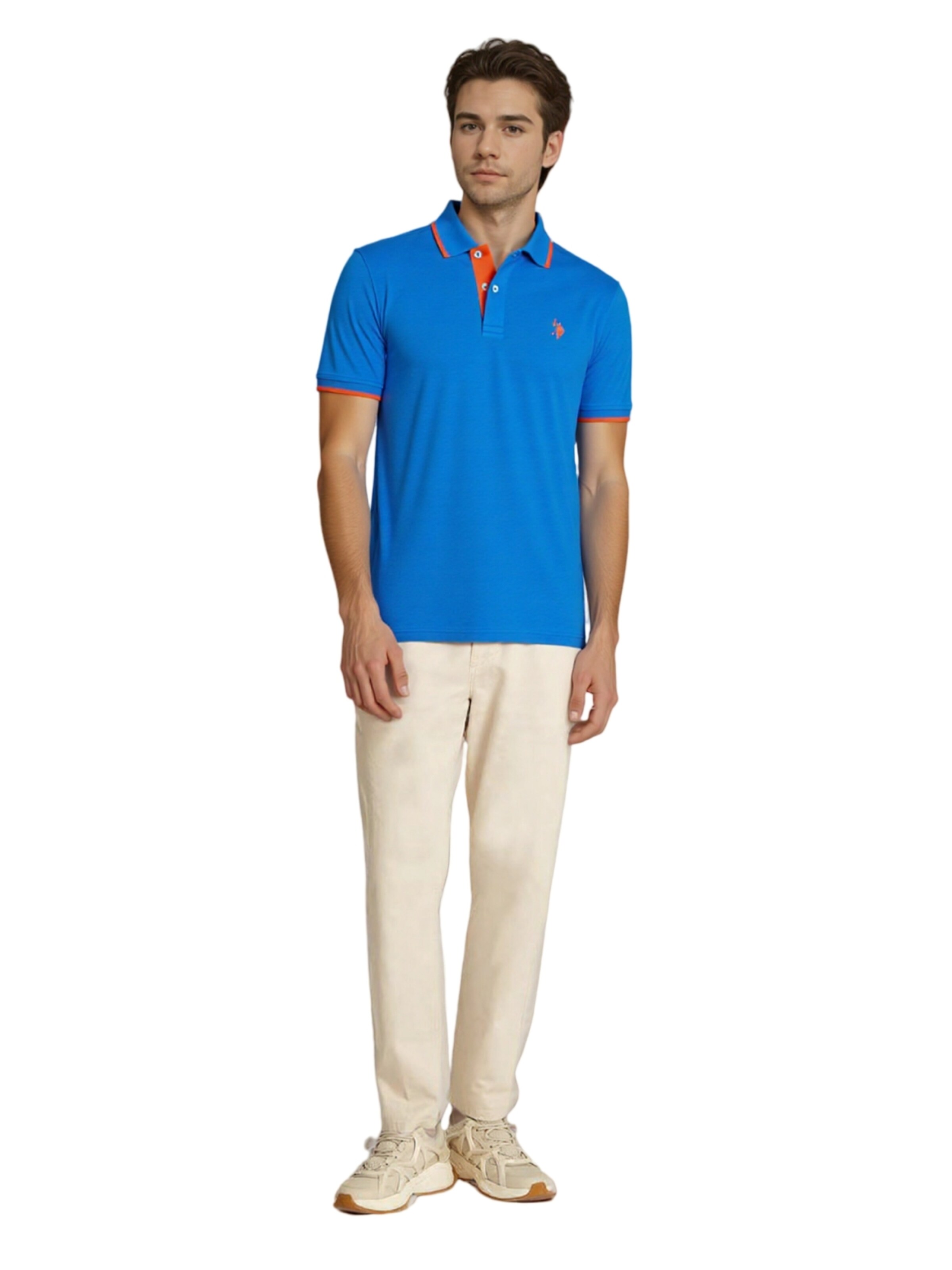 T-Shirt U.S. POLO ASSN. en bleu