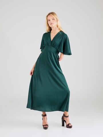 SISTERS POINT - Vestido 'ELUA' en verde: frente