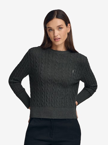Polo Club Sweater in Grey: front