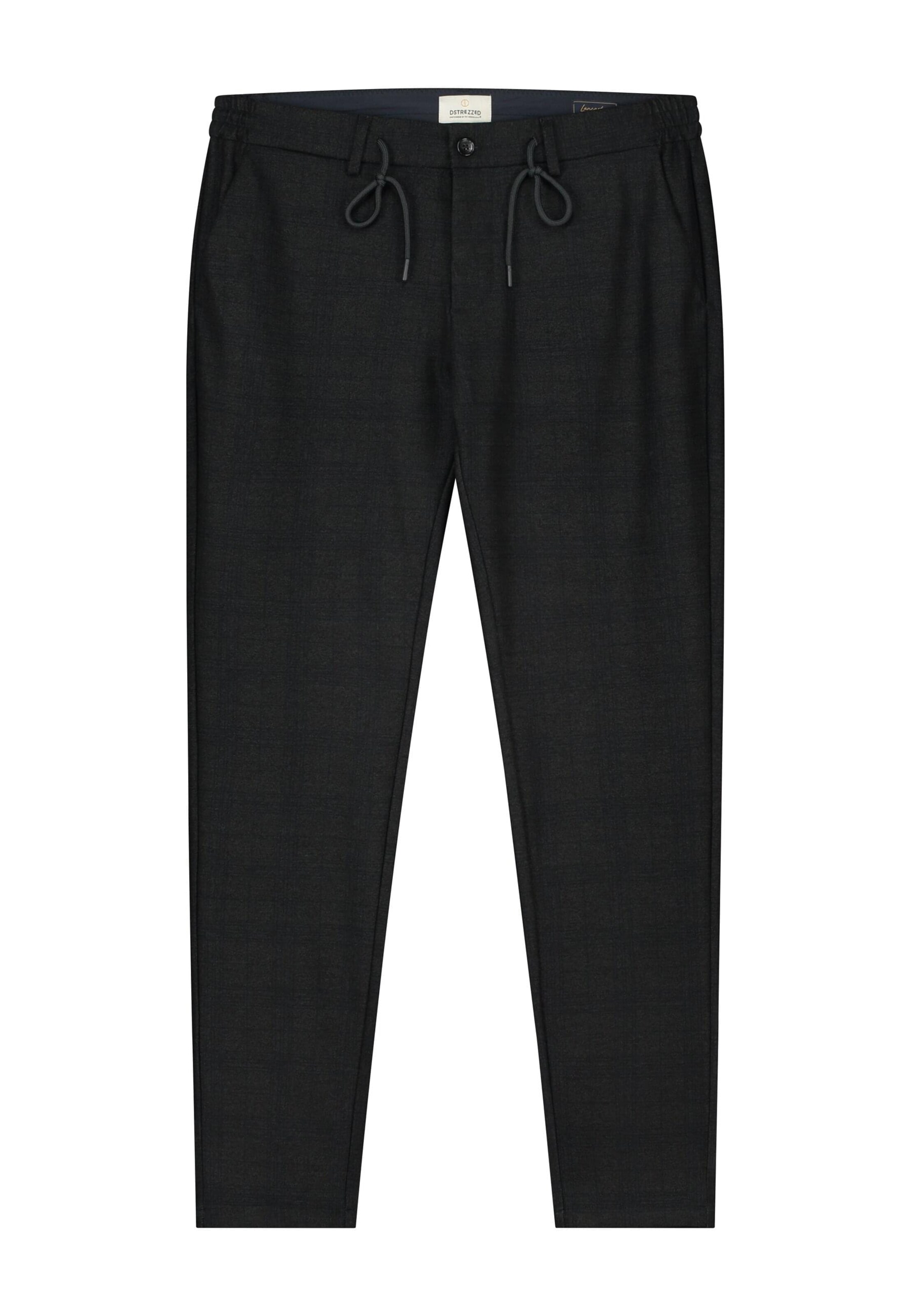Dstrezzed Regular Hose 'Lancaster' in Schwarz: Vorderseite