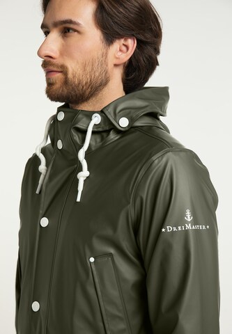 Manteau mi-saison DreiMaster Maritim en vert