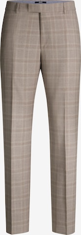 Coupe slim Pantalon à plis JOOP! en beige : devant