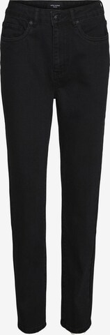 Vero Moda Petite Slimfit Jeans 'Ellie' in Zwart: voorkant