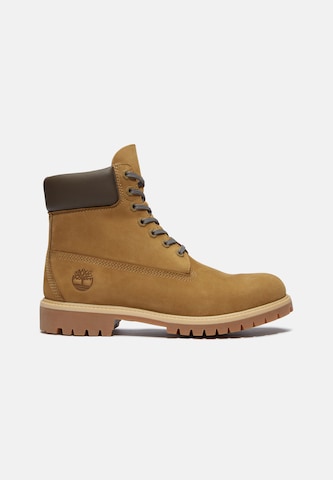 TIMBERLAND Ботинки на шнуровке в Коричневый