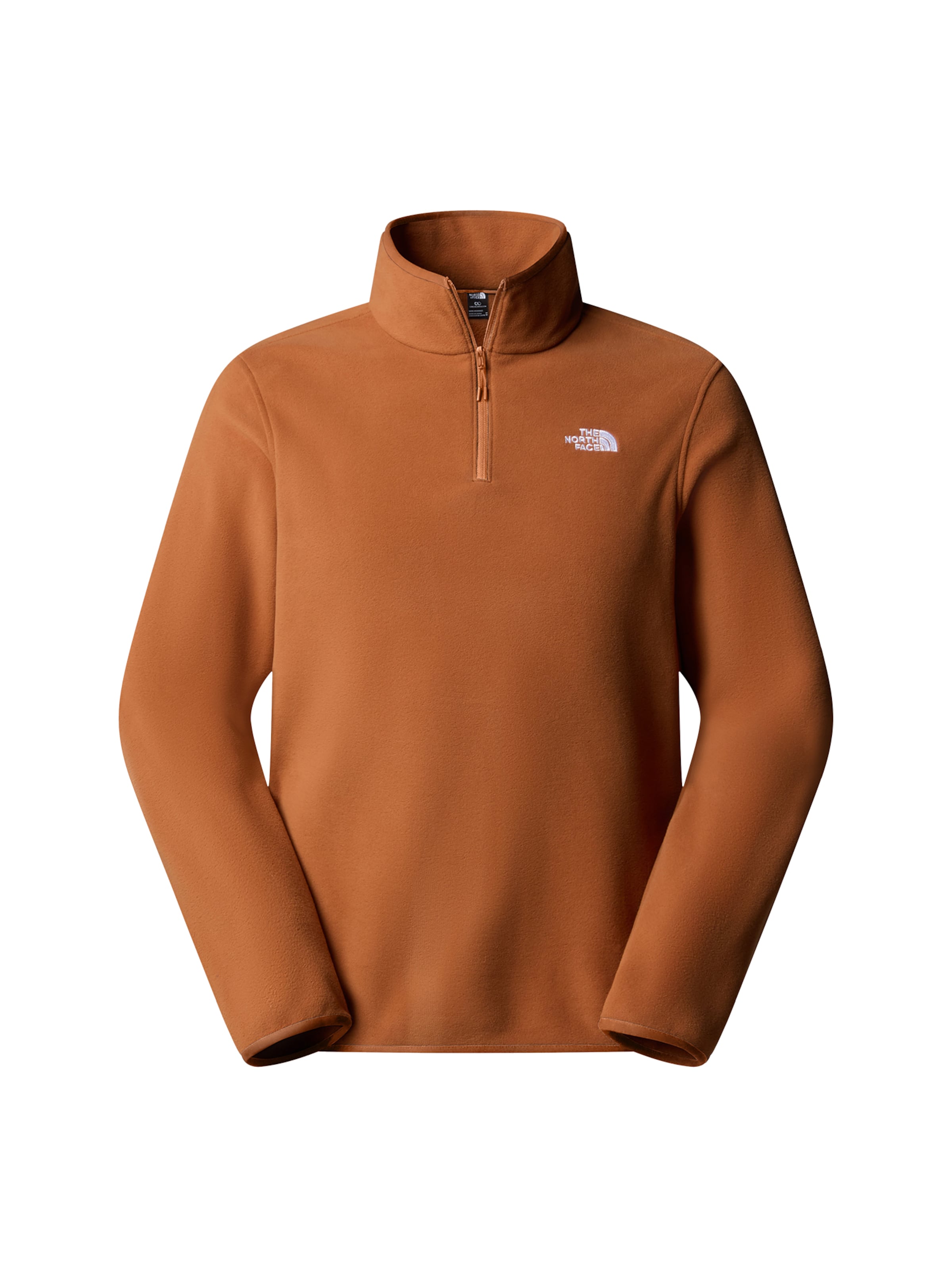 brūns THE NORTH FACE Sporta džemperis 'Glacier': no priekšpuses