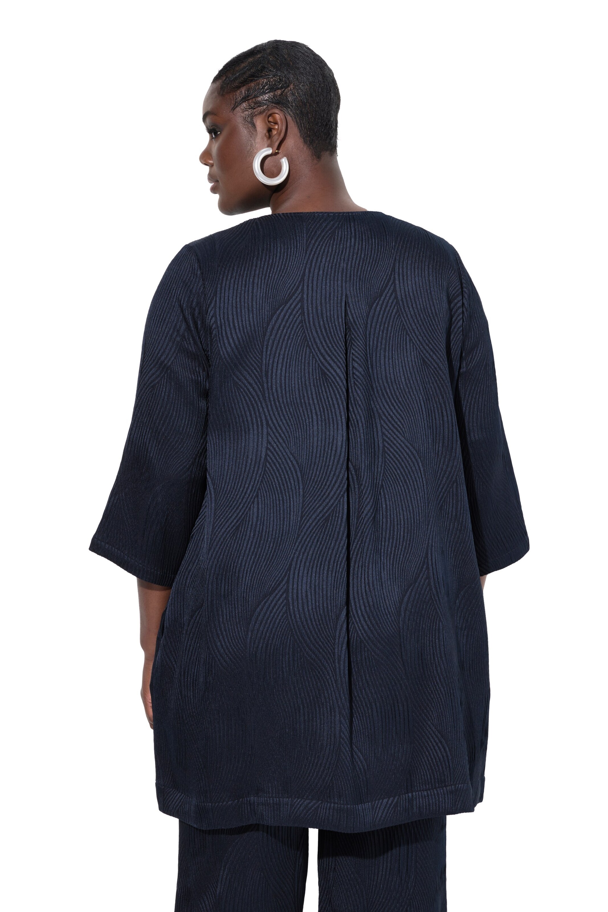 Ulla Popken Tussenjas in Blauw