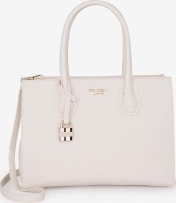 Sacs à main 'Julia' Princely London en blanc : devant