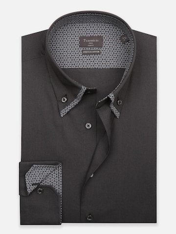 Camicia business di 7Camicie in grigio: frontale