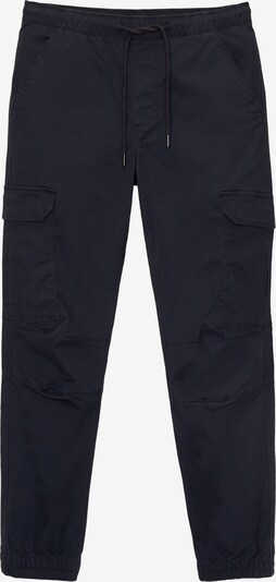 Pull&Bear Pantalon cargo en bleu marine, Vue avec produit